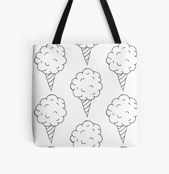 Cotton Candy Carnival Vinyl Tote