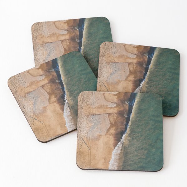 Item preview, Beach drone shot topdown designed and sold by photofelix-.