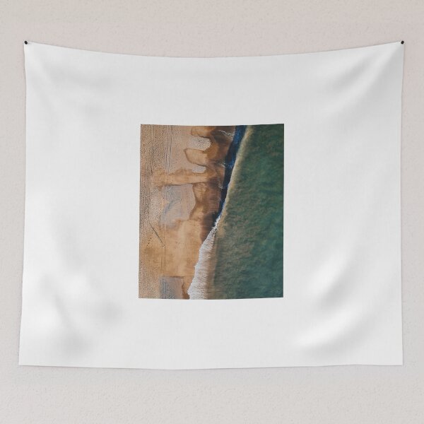 Item preview, Beach drone shot topdown designed and sold by photofelix-.