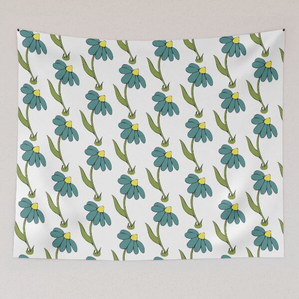 Item preview, Fall Daisy Whimsical Cartoon Illustration Autumn Inspired Colours  designed and sold by AngelDawnDesign.