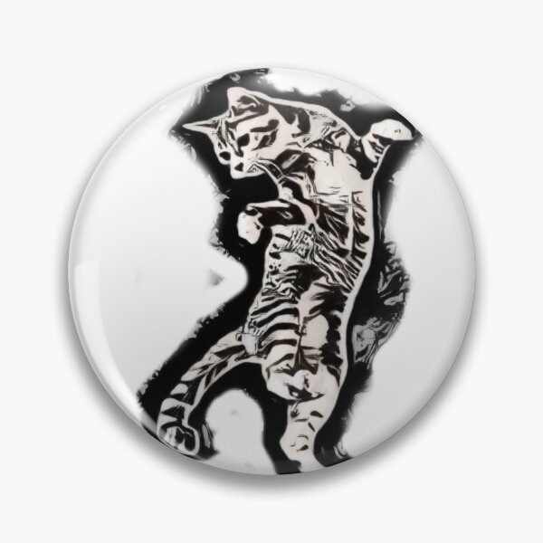 Item preview, # cat dancing # designed and sold by Minorsab.