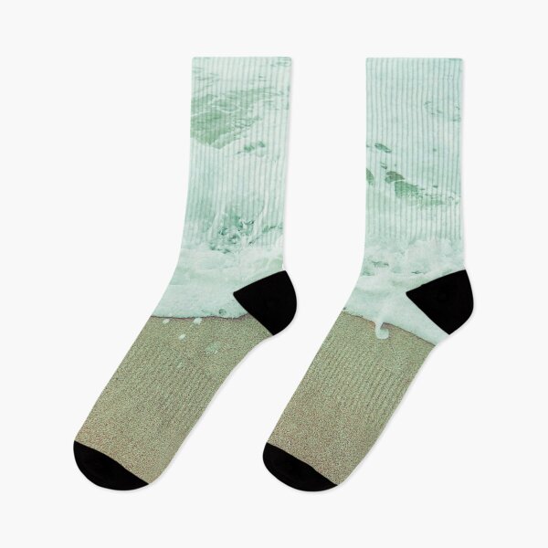 Item preview, Summer Beach Foamy Waves with Beige Sand designed and sold by MyArt23.