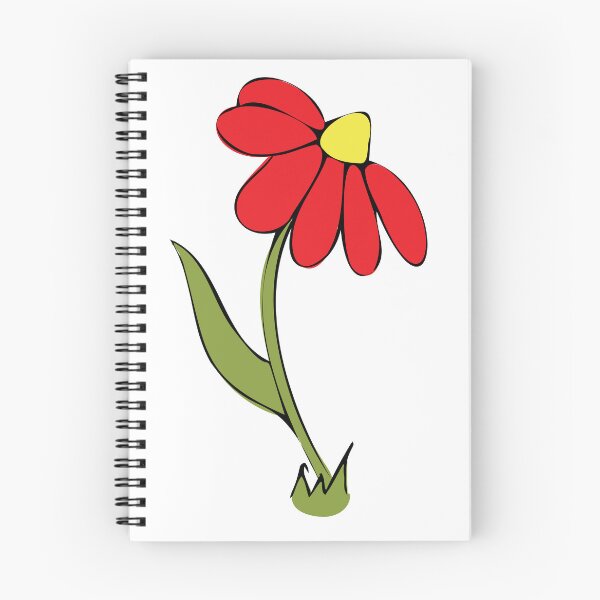 Item preview, Fall Daisy Whimsical Cartoon Illustration Autumn Inspired Colours  designed and sold by AngelDawnDesign.