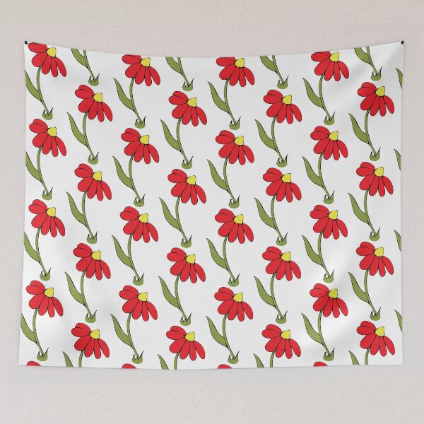 Item preview, Fall Daisy Whimsical Cartoon Illustration Autumn Inspired Colours  designed and sold by AngelDawnDesign.
