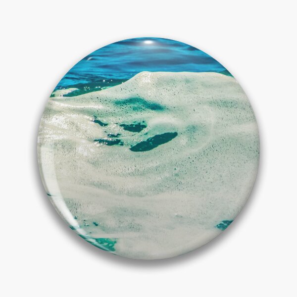 Aperçu de l'œuvre Océan bleu turquoise Plage d'été Vagues écumeuses créée et vendue par MyArt23.