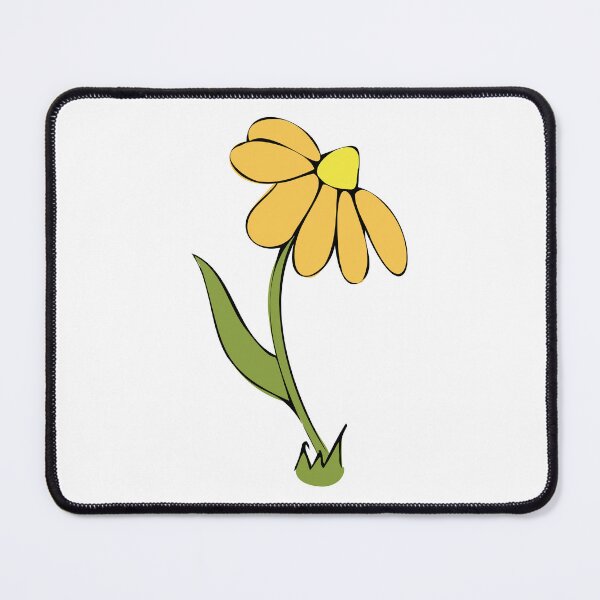 Item preview, Fall Daisy Whimsical Cartoon Illustration Autumn Inspired Colours  designed and sold by AngelDawnDesign.