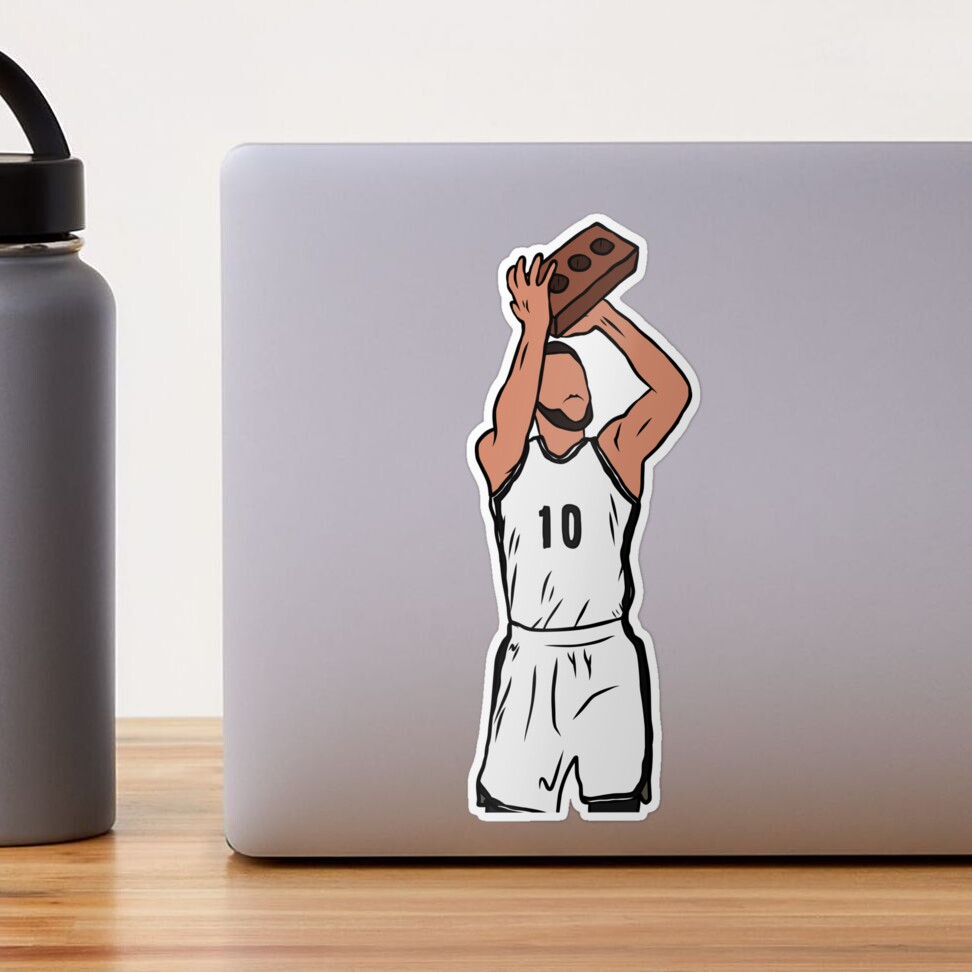 Ben Simmons Dunking Sticker for Sale by RatTrapTees