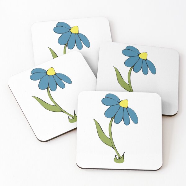 Item preview, Fall Daisy Whimsical Cartoon Illustration Autumn Inspired Colours  designed and sold by AngelDawnDesign.