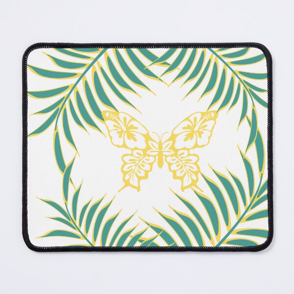 Item preview, Patrón de hojas de mariposa tropical de verano designed and sold by FreshOutTheBox.