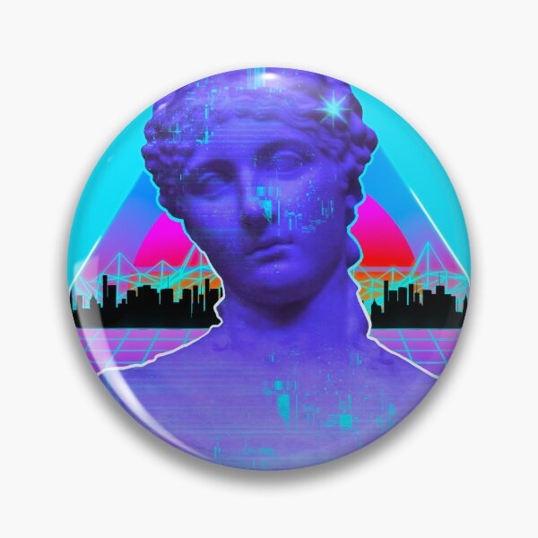 Artikelvorschau, Clytia / Klytia - Ancient Greece / Greek Mythology + Vaporwave Mash-Up entworfen und verkauft von Misha505.