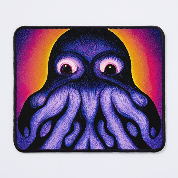 Item preview, Cthulhu Fridays Oh Yeah Black Light Poster designed and sold by WinnieWonka13.