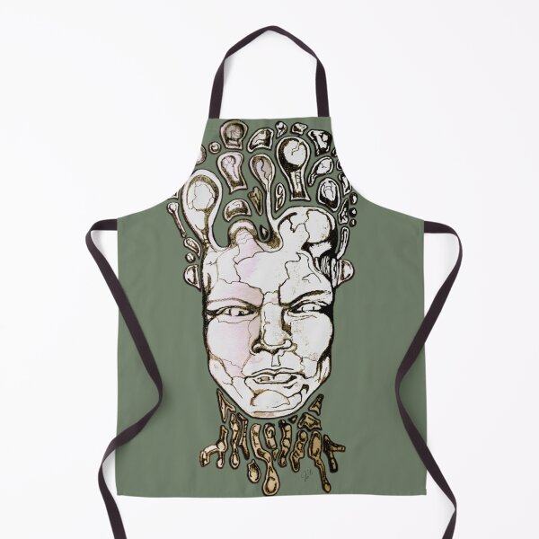 Item preview, Surreal Angry Elemental Earth Spirit designed and sold by artistdiat.