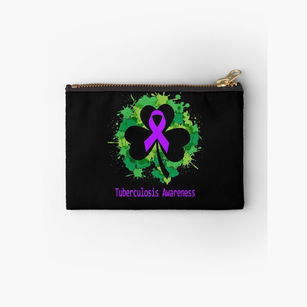 Item preview, Tuberculosis Awareness Clover Ribbon Happy Patricks Day Support Tuberculosis Warrior Gifts designed and sold by Tammyilaria.