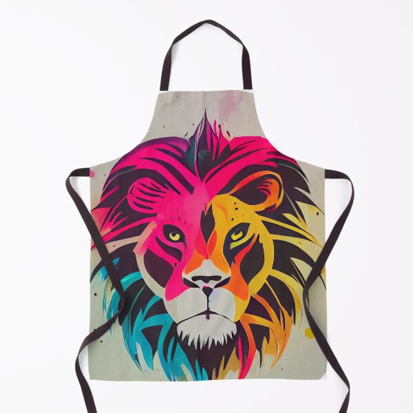 Item preview, Colorful lion designed and sold by MAV-Arts.