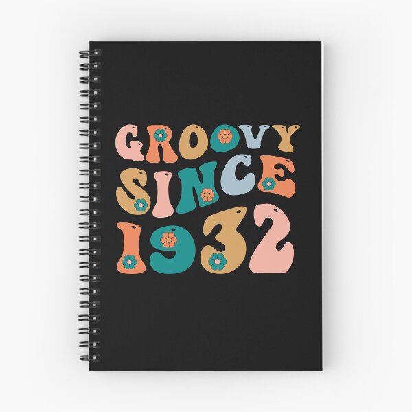 Item preview, Groovy Since 1932 | 90th Birthday | Retro Groovy Birthday designed and sold by AMINE  ★★★★★.