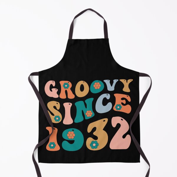 Item preview, Groovy Since 1932 | 90th Birthday | Retro Groovy Birthday designed and sold by AMINE  ★★★★★.