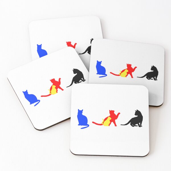 Item preview, Polyamory Cats. Polyamorous Pride designed and sold by Subtle Pride Shop.