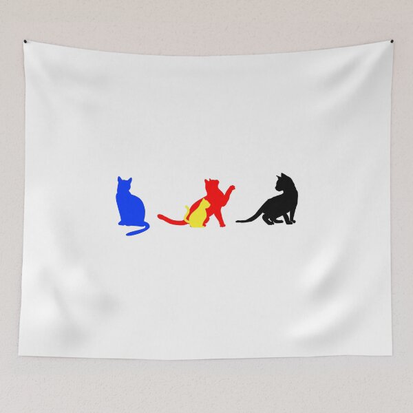 Item preview, Polyamory Cats. Polyamorous Pride designed and sold by Subtle Pride Shop.