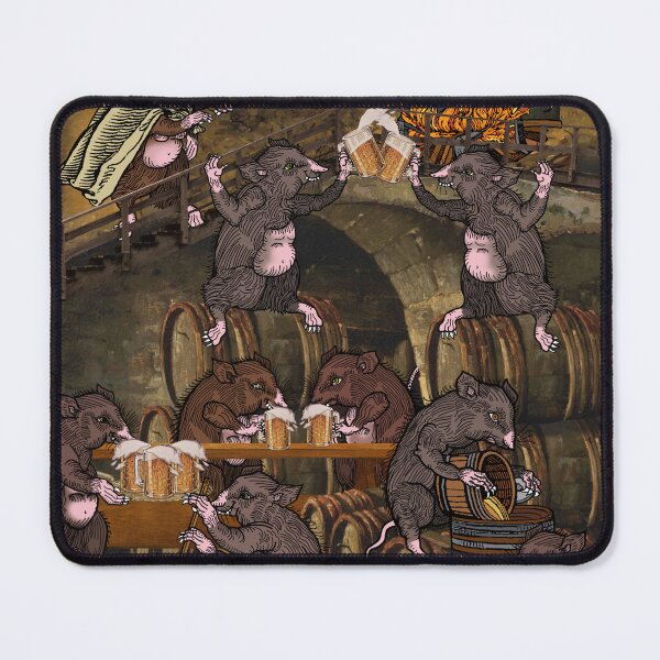 Item preview, Welcome to the Ratskeller! designed and sold by GrayHareCards.