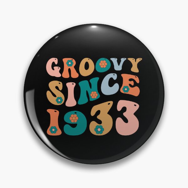Item preview, Groovy Since 1933 | 89th Birthday | Retro Groovy Birthday designed and sold by AMINE  ★★★★★.