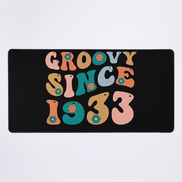 Item preview, Groovy Since 1933 | 89th Birthday | Retro Groovy Birthday designed and sold by AMINE  ★★★★★.