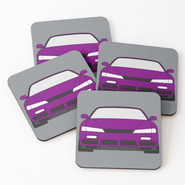 Item preview, Nissan Silvia S14 Kouki 200SX 240SX purple color designed and sold by EdimDesign.