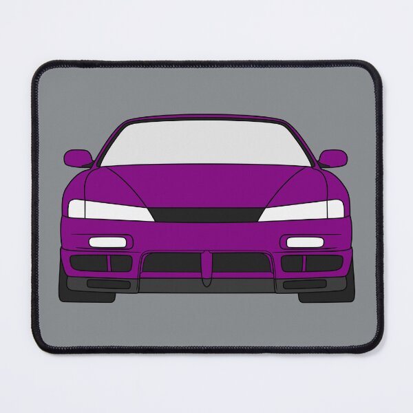 Item preview, Nissan Silvia S14 Kouki 200SX 240SX purple color designed and sold by EdimDesign.