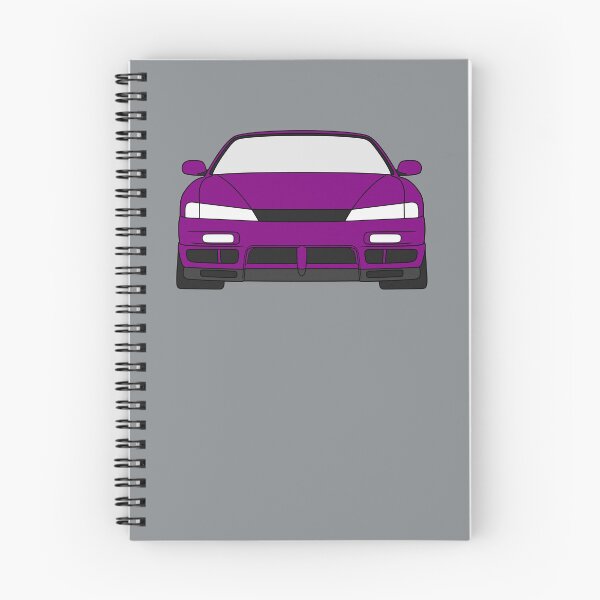 Item preview, Nissan Silvia S14 Kouki 200SX 240SX purple color designed and sold by EdimDesign.