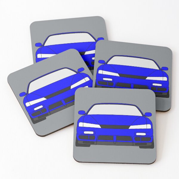 Item preview, Nissan Silvia S14 Kouki 200SX 240SX blue color designed and sold by EdimDesign.