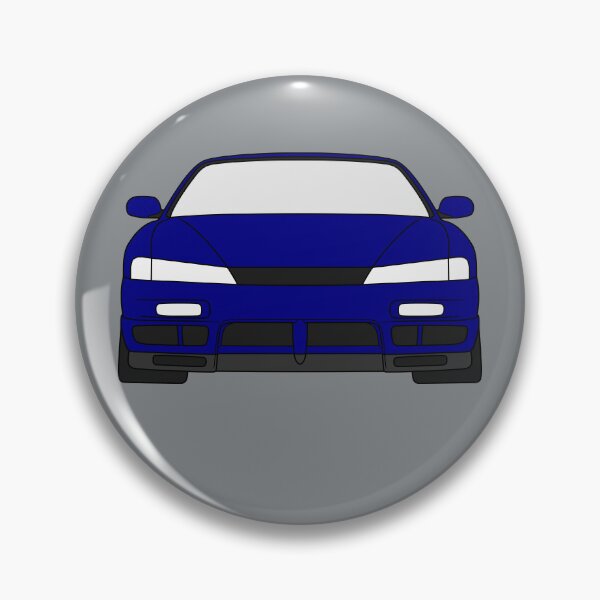 Item preview, Nissan Silvia S14 Kouki 200SX 240SX dark blue color designed and sold by EdimDesign.