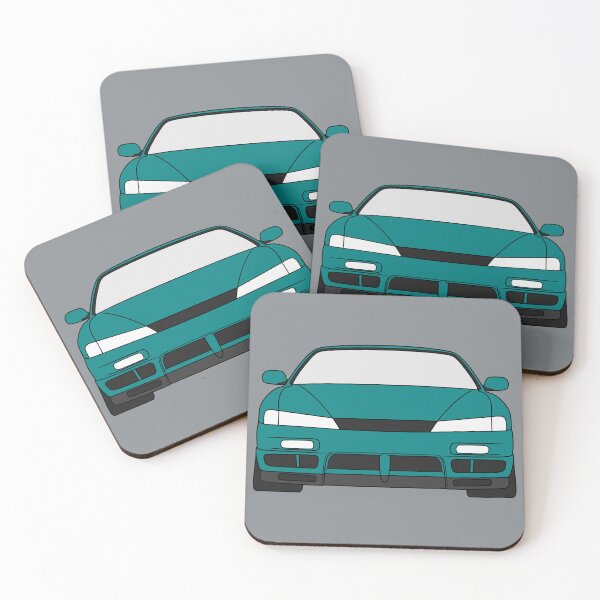 Item preview, Nissan Silvia S14 Kouki 200SX 240SX torquoise color designed and sold by EdimDesign.