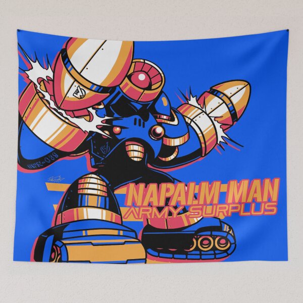 Item preview, Napalm Man Army Surplus designed and sold by JavaWolfDesign.