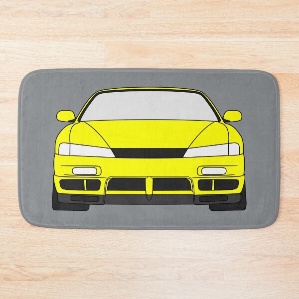 Item preview, Nissan Silvia S14 Kouki 200SX 240SX yellow color designed and sold by EdimDesign.