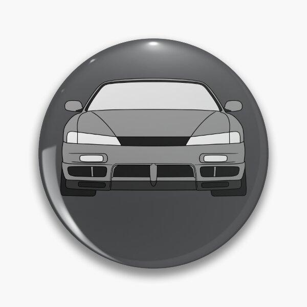 Item preview, Nissan Silvia S14 Kouki 200SX 240SX gray color designed and sold by EdimDesign.