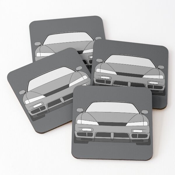 Item preview, Nissan Silvia S14 Kouki 200SX 240SX gray color designed and sold by EdimDesign.