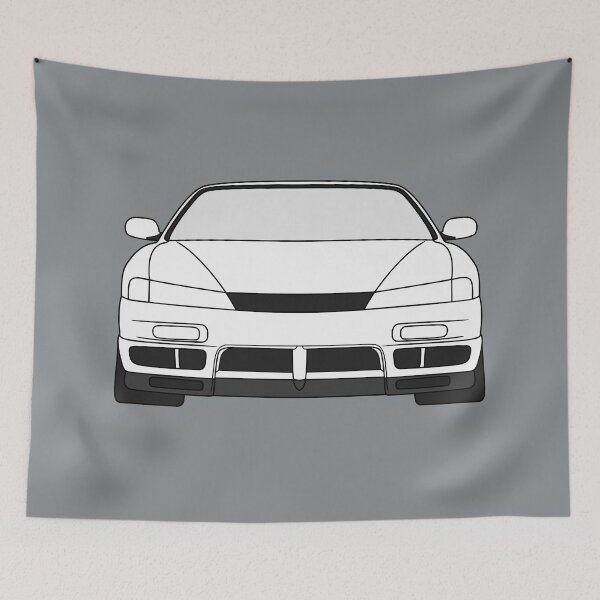 Item preview, Nissan Silvia S14 Kouki 200SX 240SX white color designed and sold by EdimDesign.