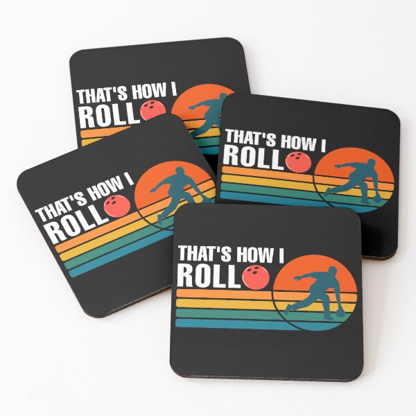 Item preview, That's how I roll - vintage bowling designed and sold by SidTastic .