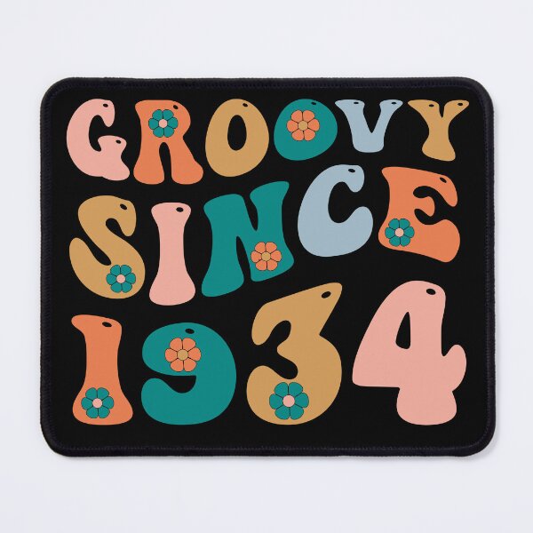 Item preview, Groovy Since 1934 | 88th Birthday | Retro Groovy Birthday designed and sold by AMINE  ★★★★★.