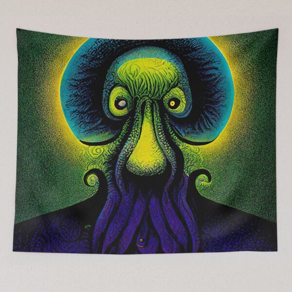 Item preview, It’s Mister Bartholemew Cockadoodledoo Cthulhu designed and sold by WinnieWonka13.