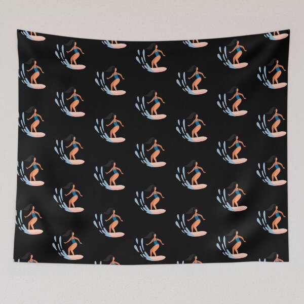 Item preview, Wakesurfing Girl designed and sold by The Love Quill.