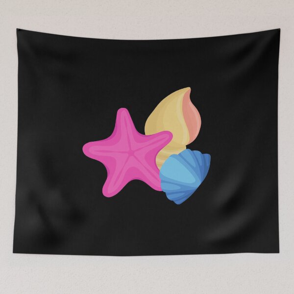 Item preview, Seashells Pan Sexual. Pansexual Pride designed and sold by Subtle Pride Shop.