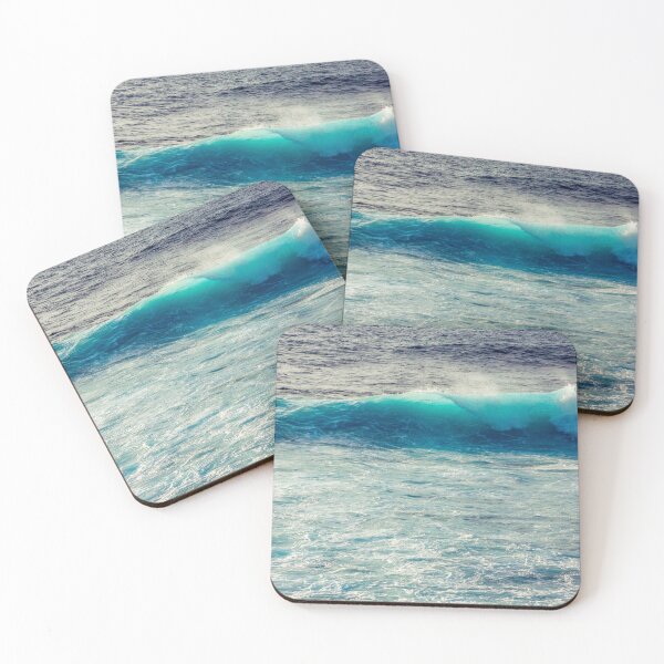 Item preview, Blue Turquoise Ocean Summer Beach Foamy Waves designed and sold by MyArt23.