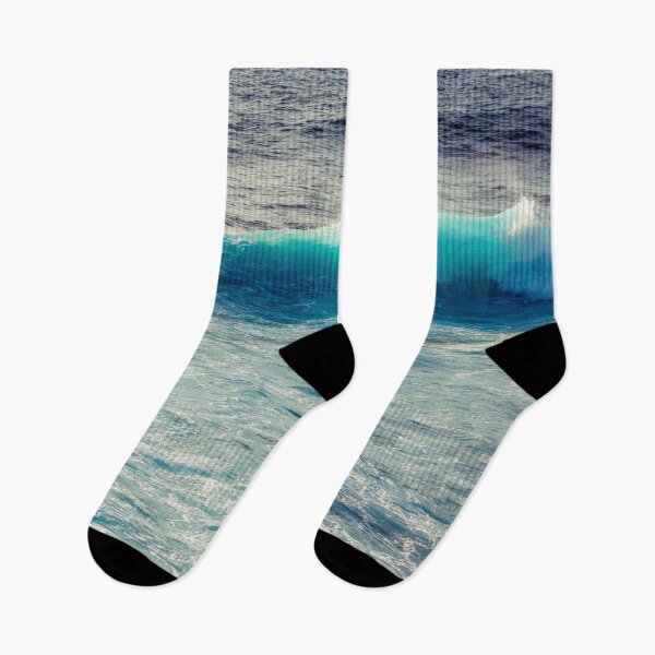 Item preview, Blue Turquoise Ocean Summer Beach Foamy Waves designed and sold by MyArt23.