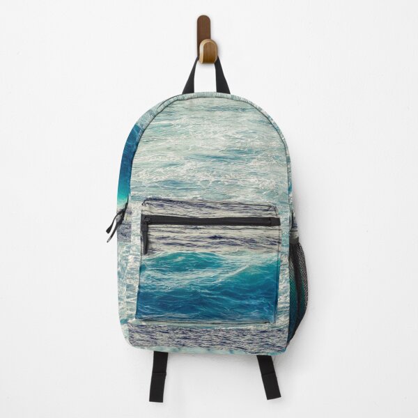 Item preview, Blue Turquoise Ocean Summer Beach Foamy Waves designed and sold by MyArt23.