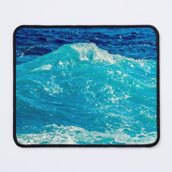 Item preview, Blue Turquoise Ocean Summer Beach Foamy Waves designed and sold by MyArt23.