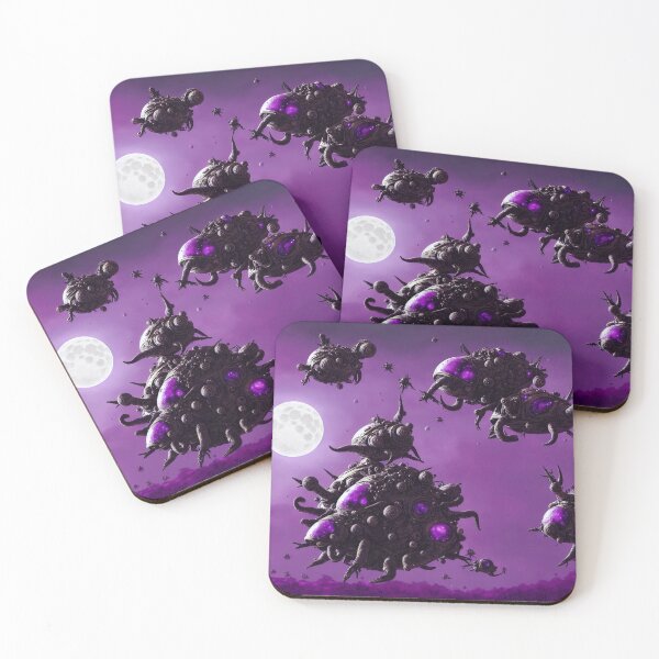 Item preview, Alien battlesnails invading a purple planet I designed and sold by BrachiaST.