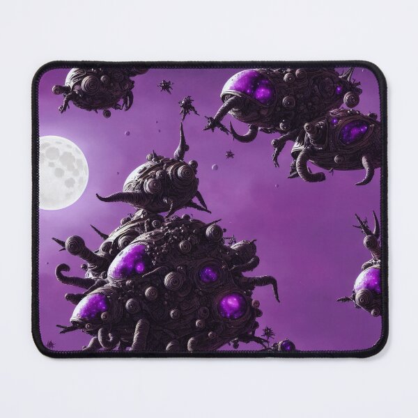 Item preview, Alien battlesnails invading a purple planet I designed and sold by BrachiaST.