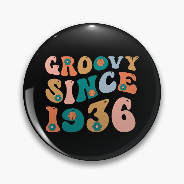 Item preview, Groovy Since 1936 | 87th Birthday | Retro Groovy Birthday designed and sold by AMINE  ★★★★★.