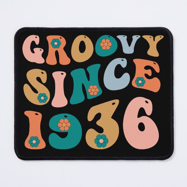 Item preview, Groovy Since 1936 | 87th Birthday | Retro Groovy Birthday designed and sold by AMINE  ★★★★★.