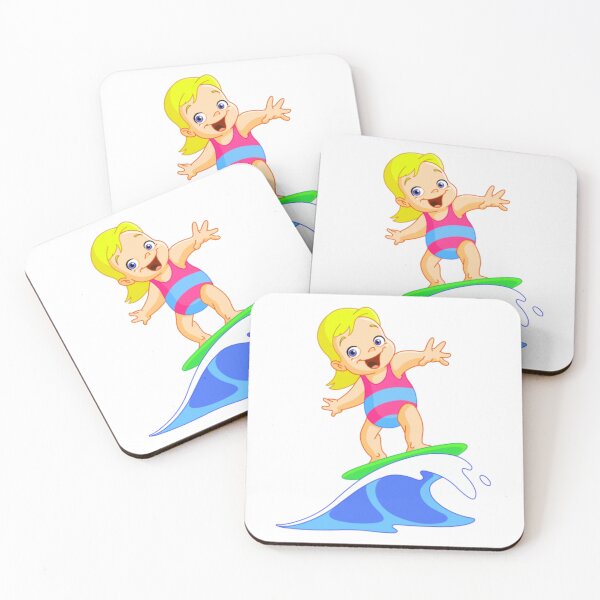 Item preview, Wakesurfing Girl designed and sold by The Love Quill.